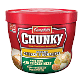 Campbell's Chunky creamy chicken and dumplings Full-Size Picture